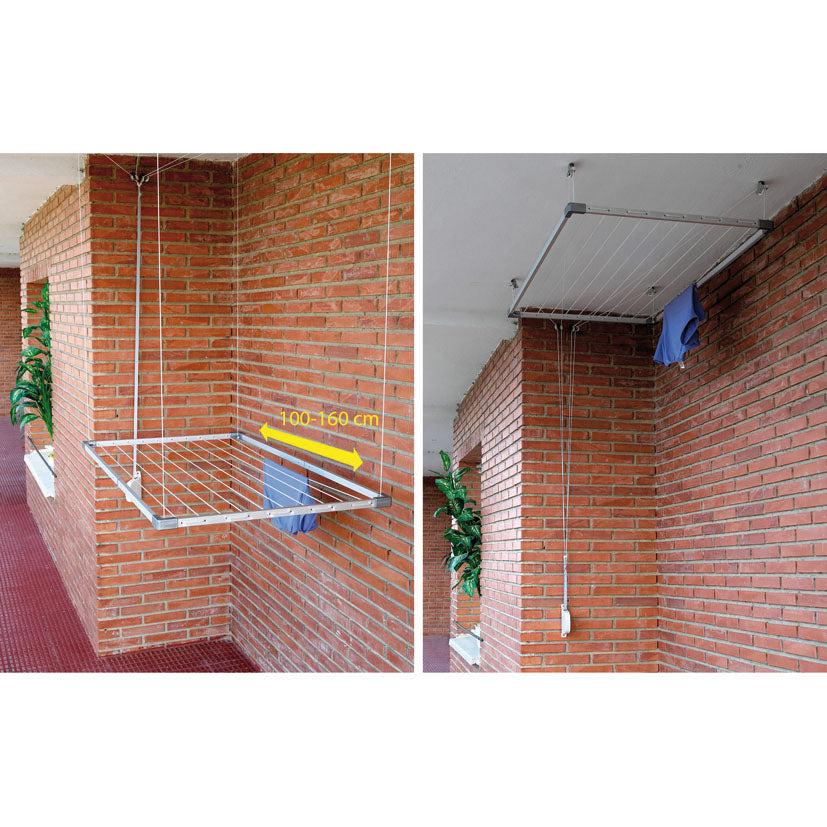 Ceiling clothesline