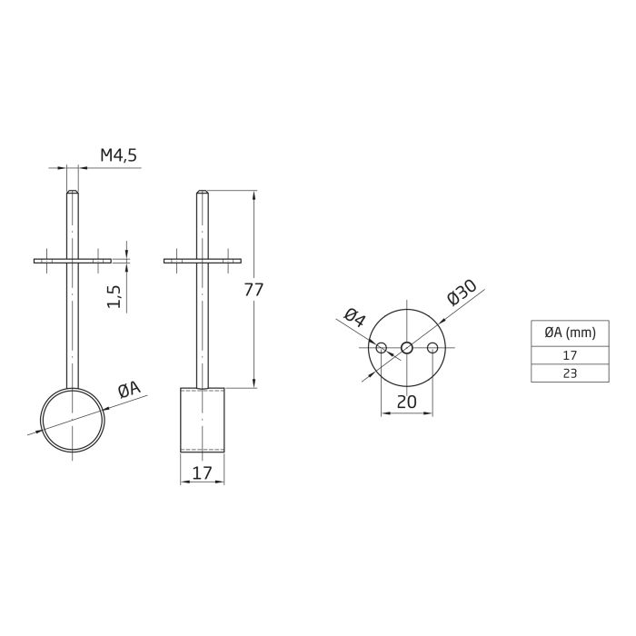 Tube support
