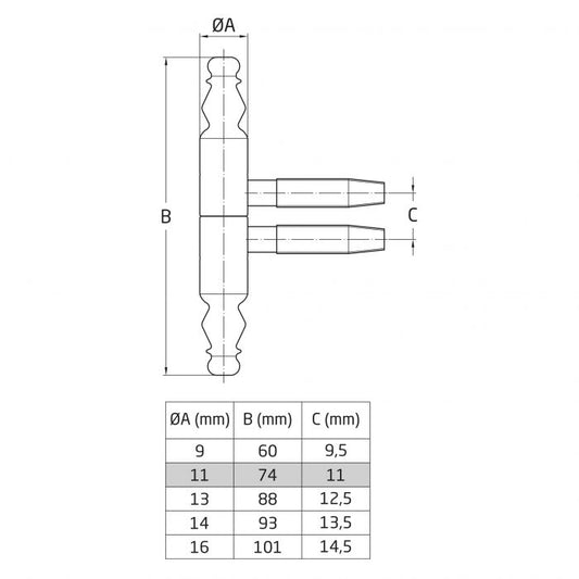 Butt hinge