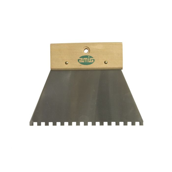 Notched trowel