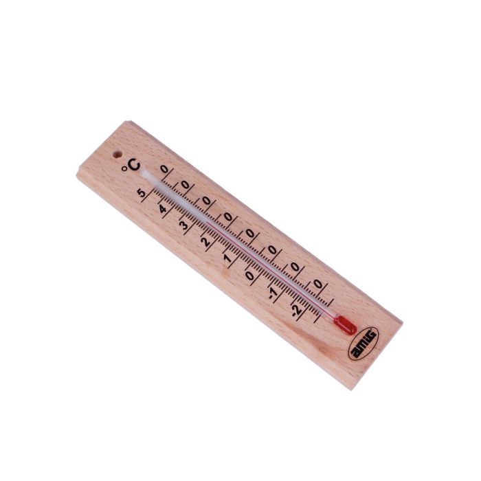 Wooden thermometer