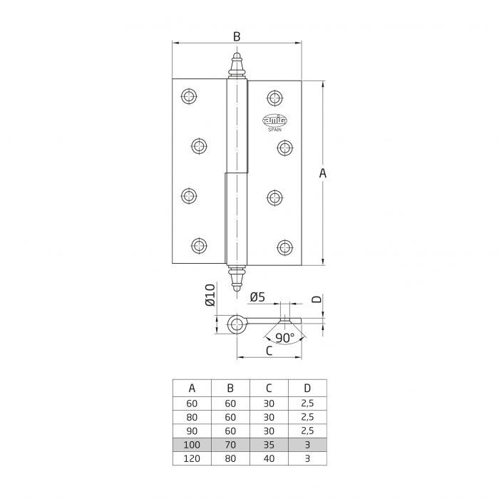Hinge 1007