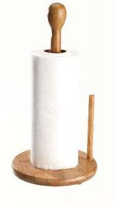 Vertical toilet paper holder