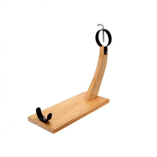 Curved ham stand