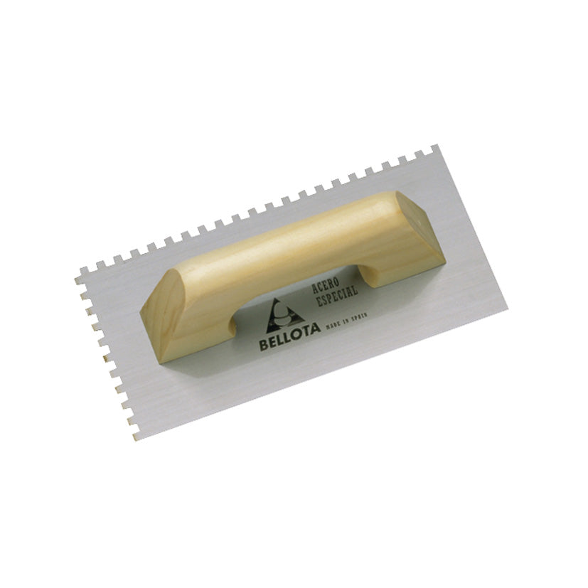 Rectangular trowel, serrated, 135x270
