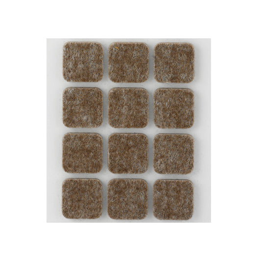 Brown felt