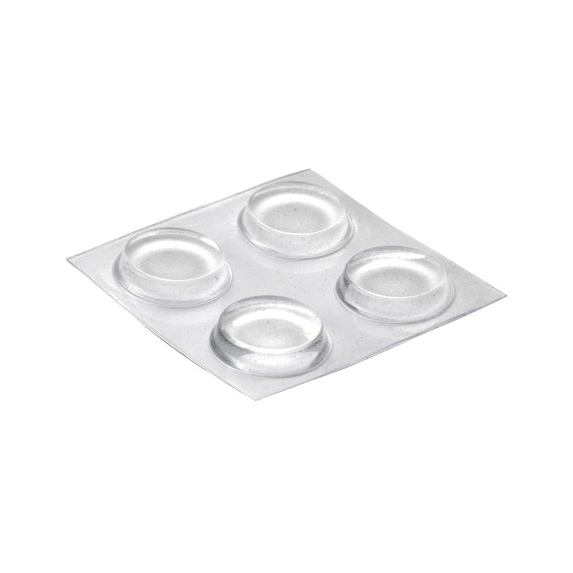 Transparent adhesive drops ø19x4
