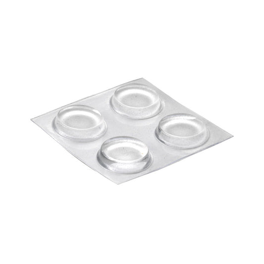 Transparent adhesive drops ø19x4