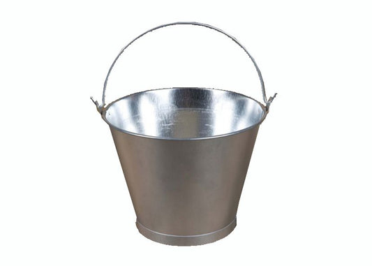 Galvanized bucket