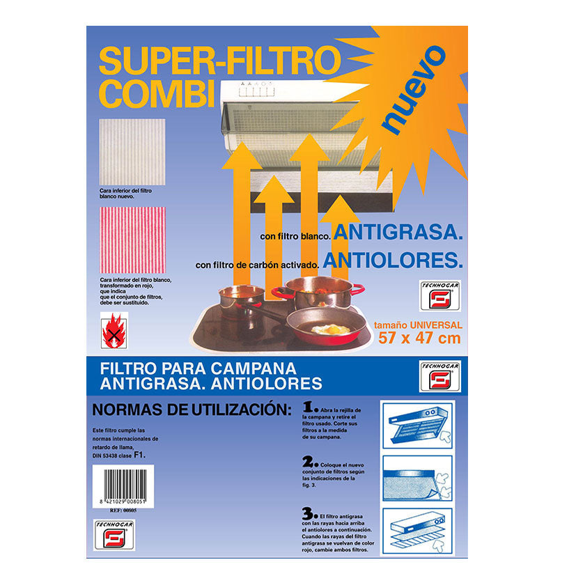 Range hood filter