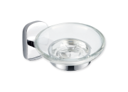 Wall-mounted soap dish