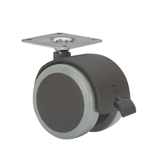 Polyurethane wheel.