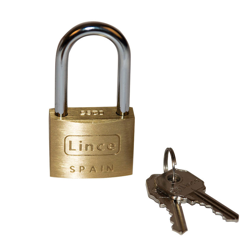Brass padlock