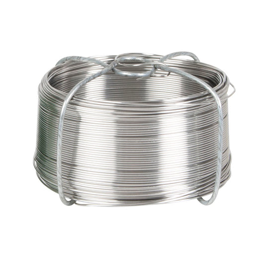 Stainless steel wire with dispenser.
