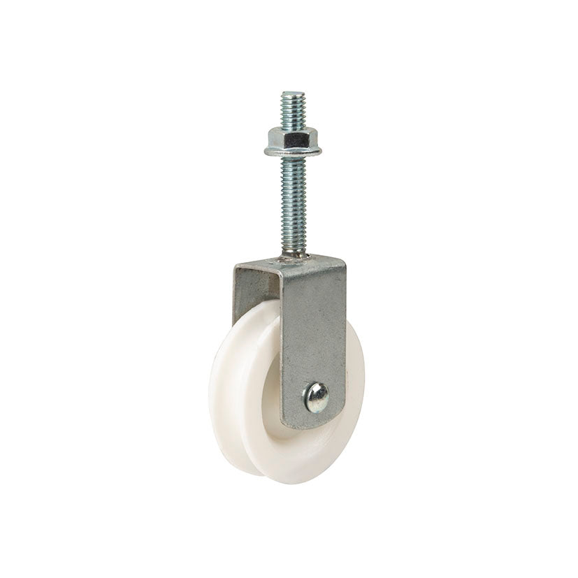 Nylon-pulley tensioner