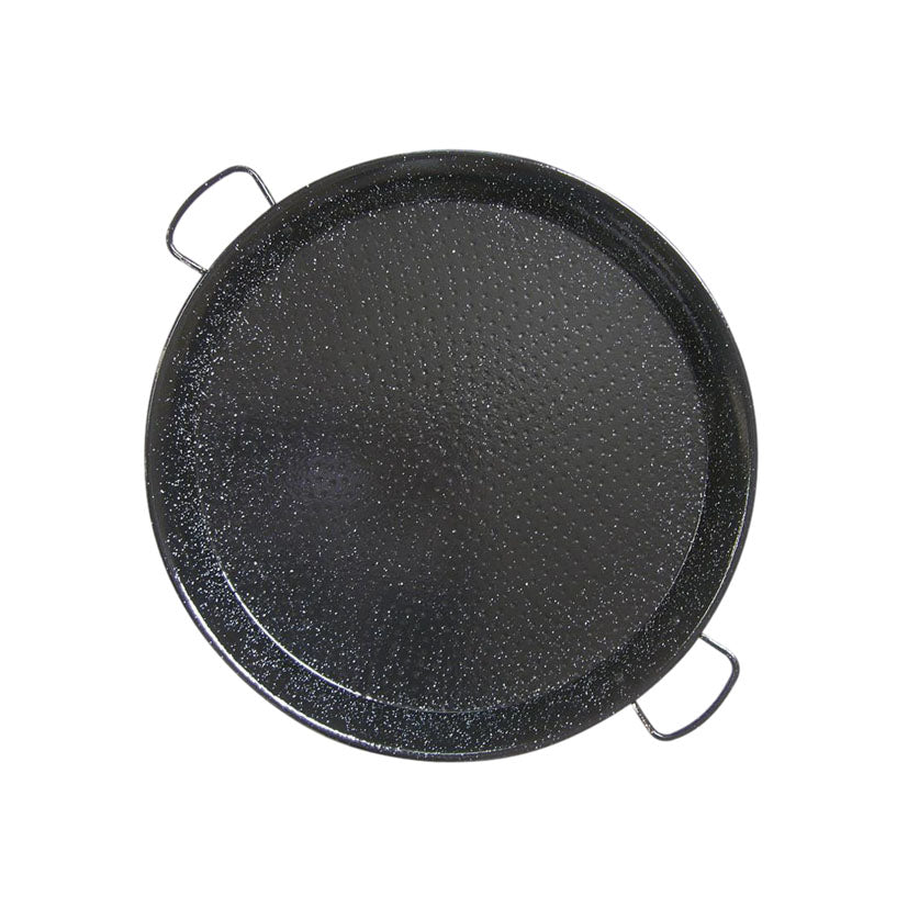 Steel paella pan