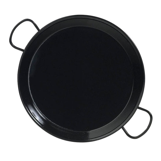 Steel paella pan