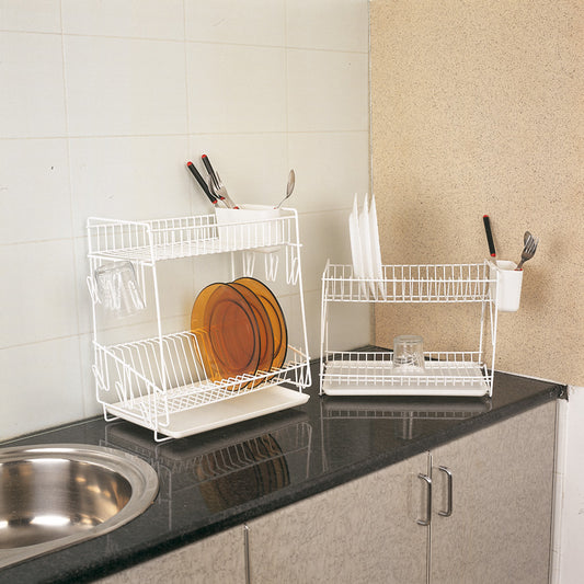 Plastic dish drainer