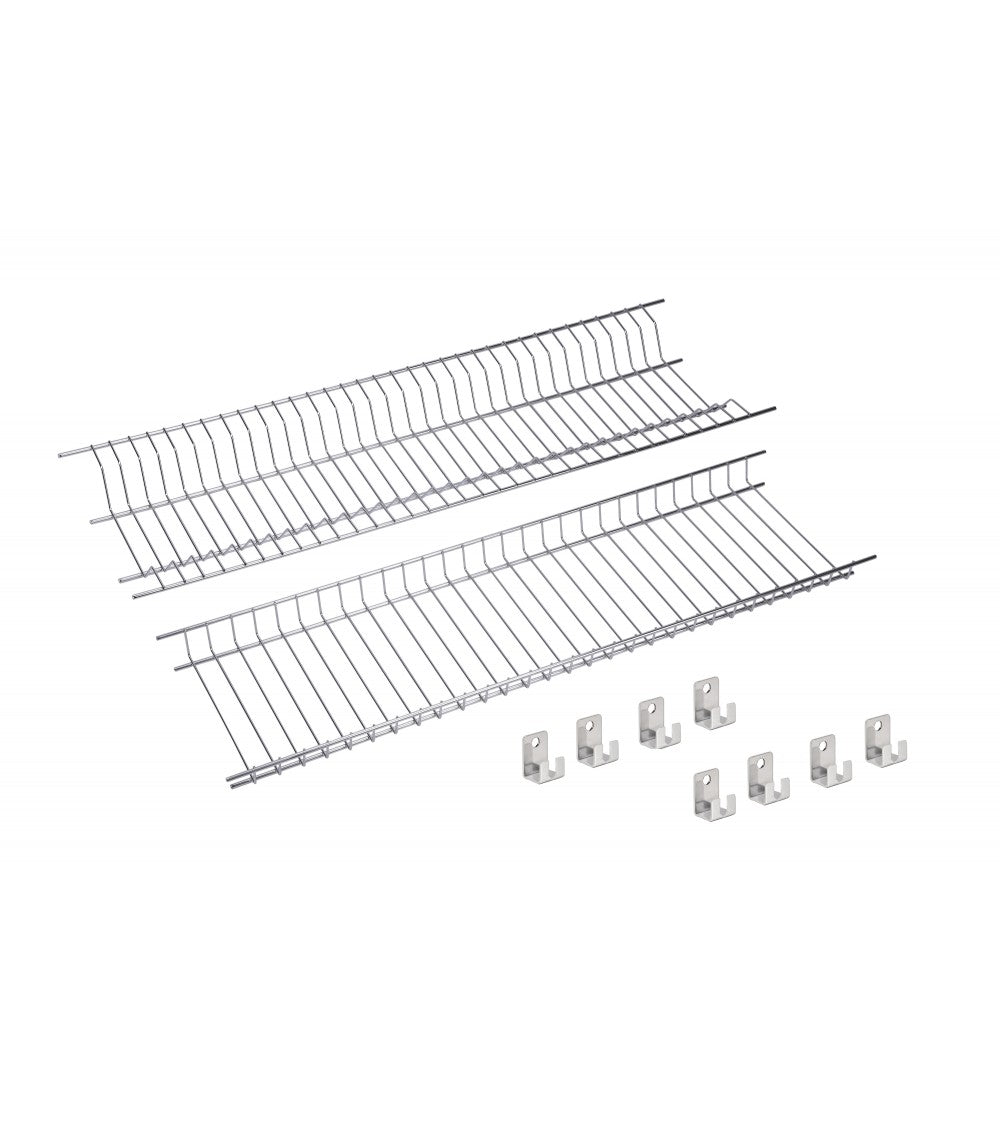 In-cabinet dish rack