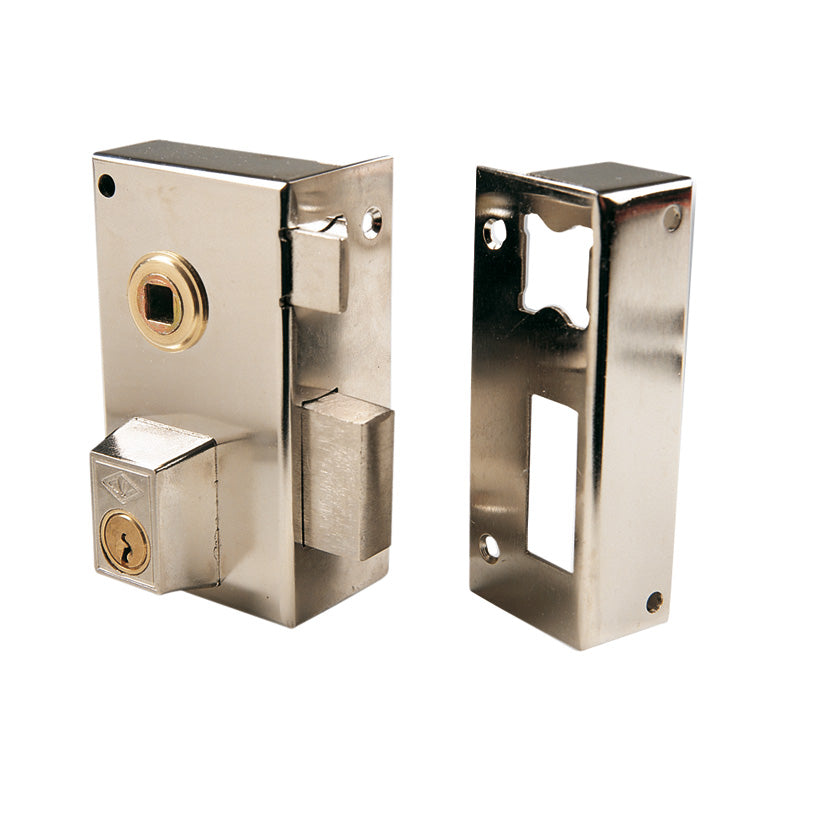 Rim lock No. 56-b/0/70 left cylinder