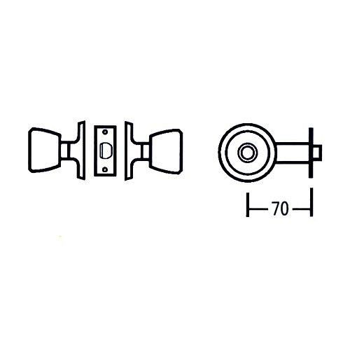 Doorknob lock