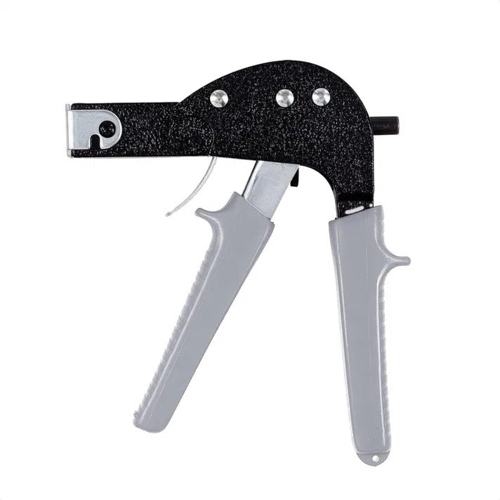 Rivet gun for wall plugs