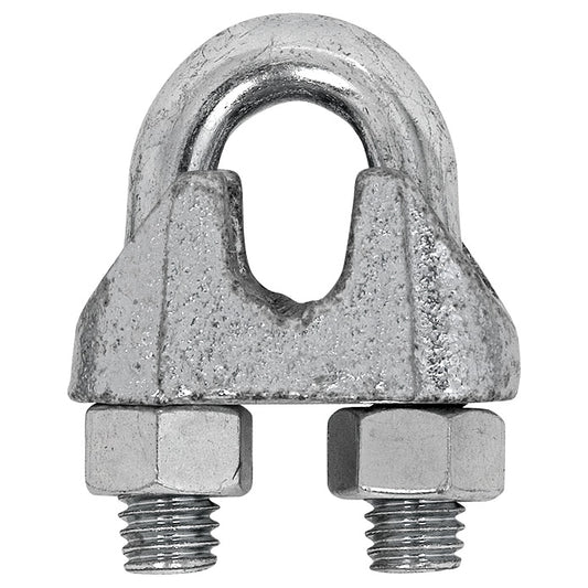 Galvanized cable clamp