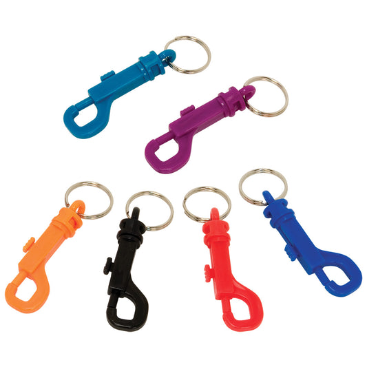Plastic keychain