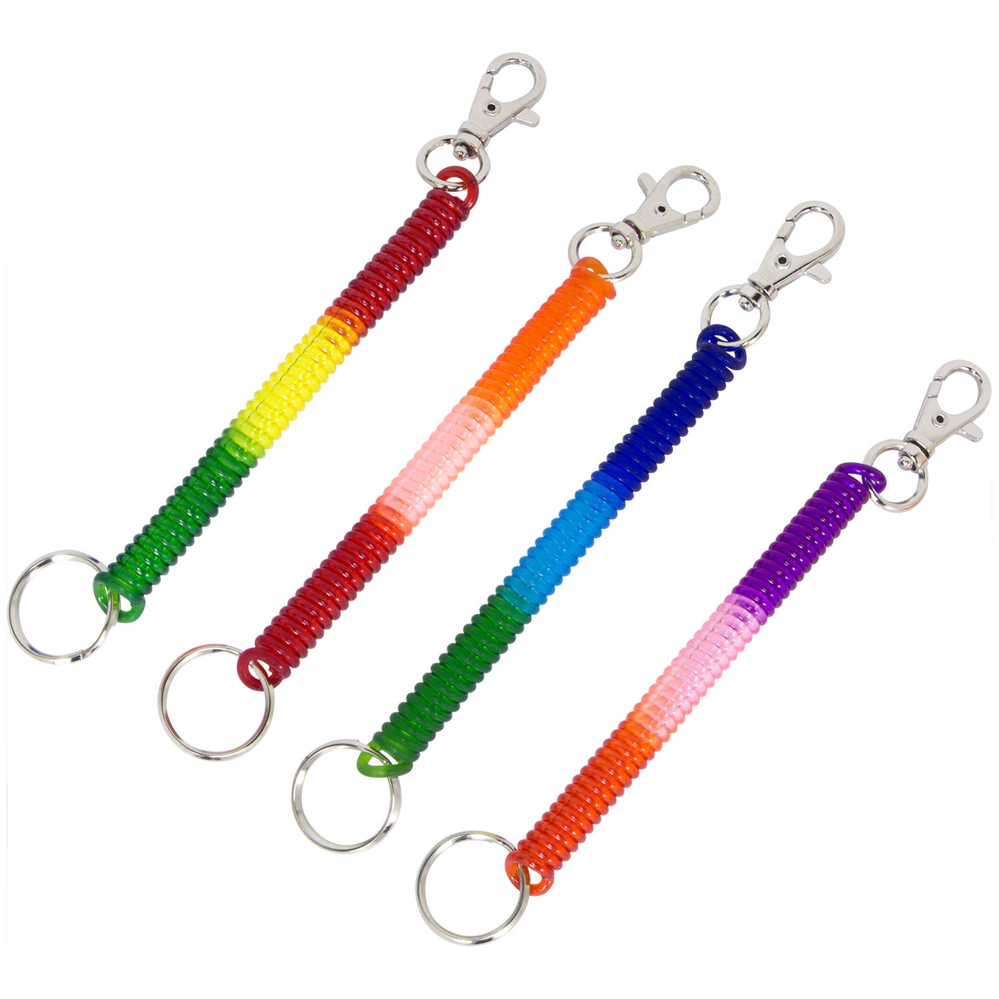 Coil keychain