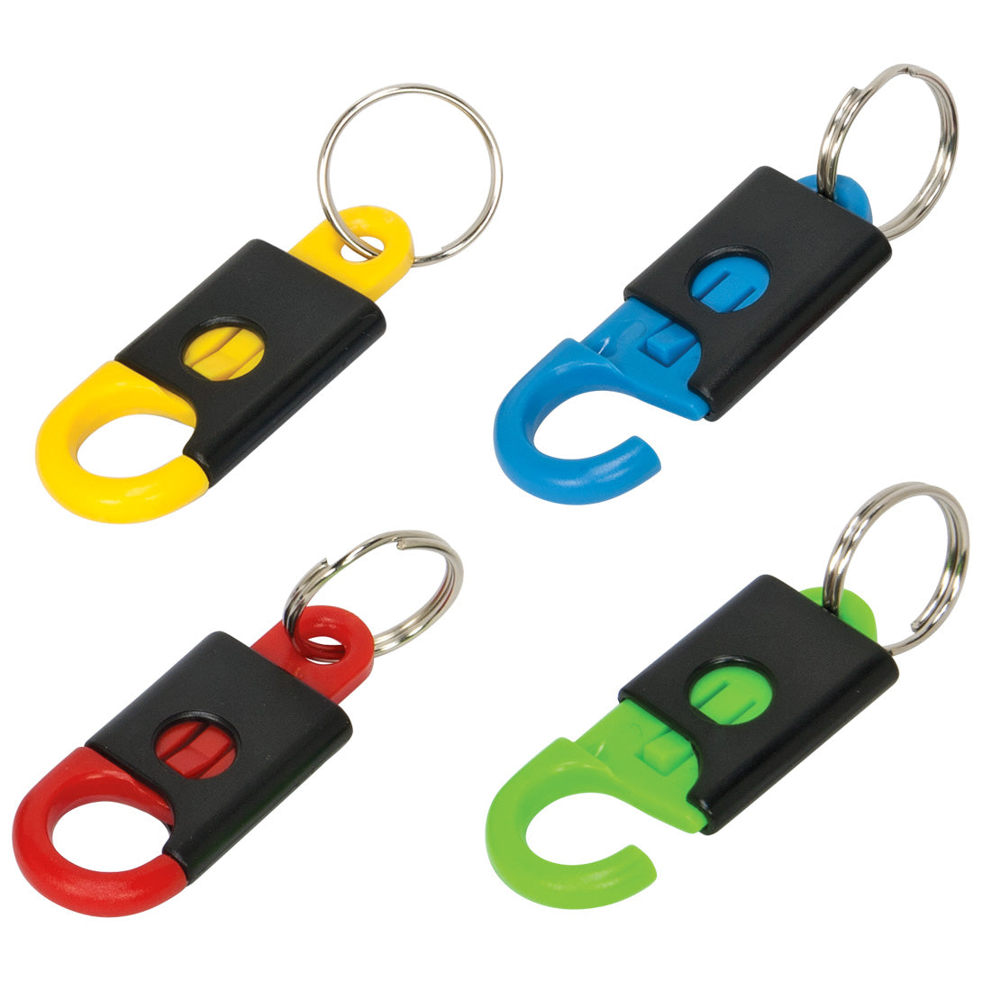 Plastic keyring