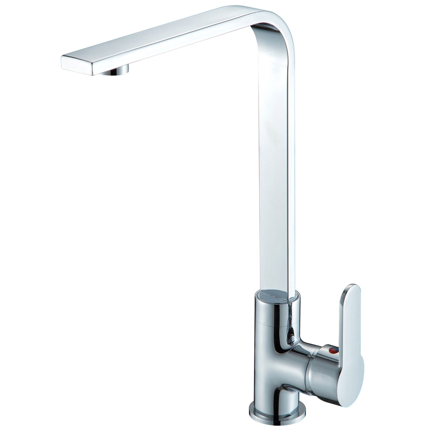 Single-lever sink faucet