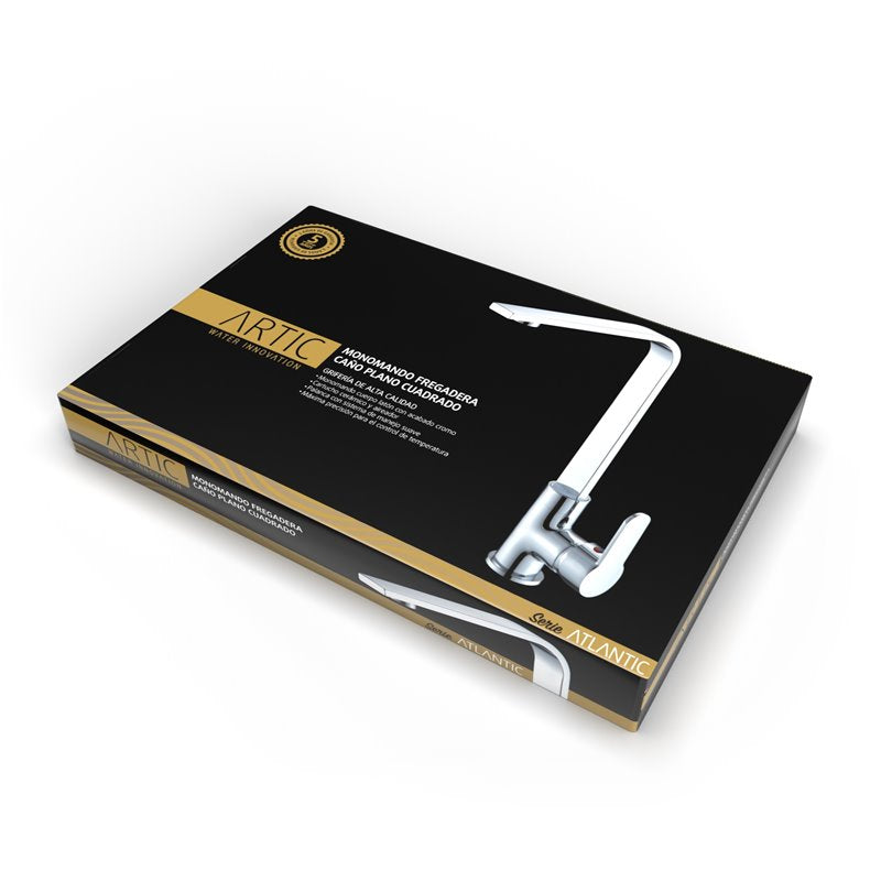Single-lever sink faucet