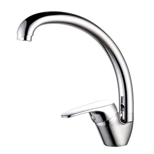 Single lever kitchen faucet.