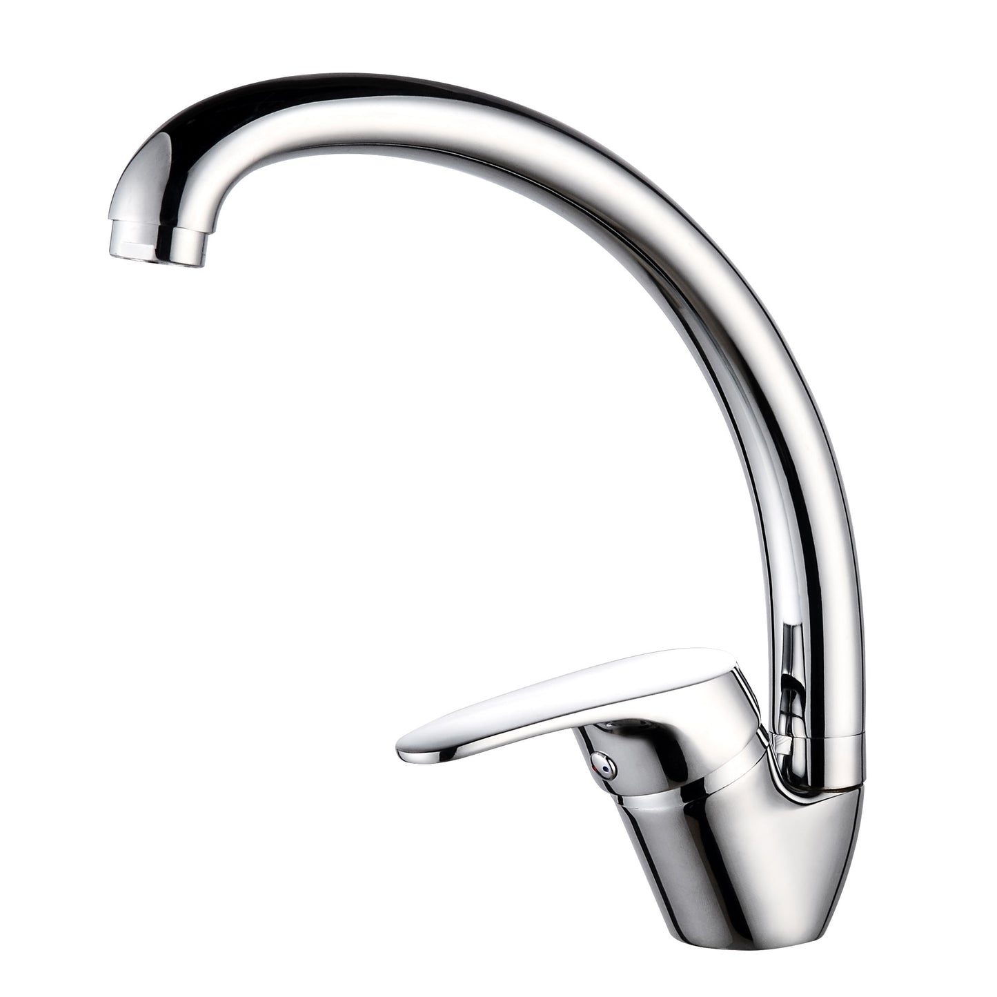 Single lever kitchen faucet.