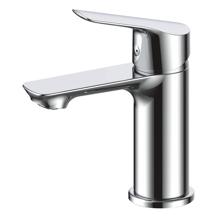 Single-lever basin mixer