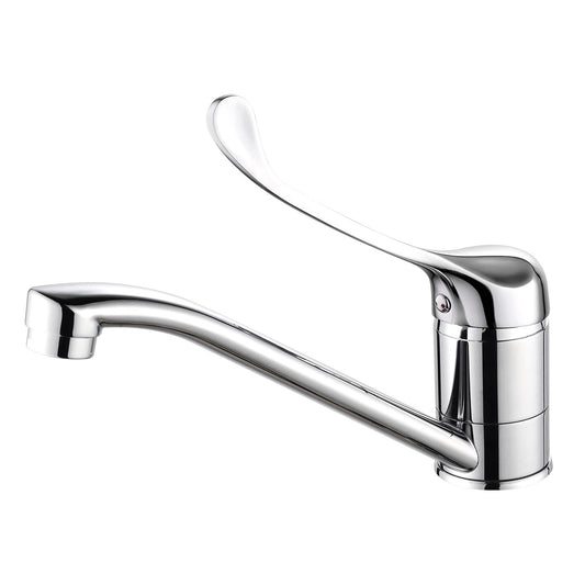 Single-lever sink faucet
