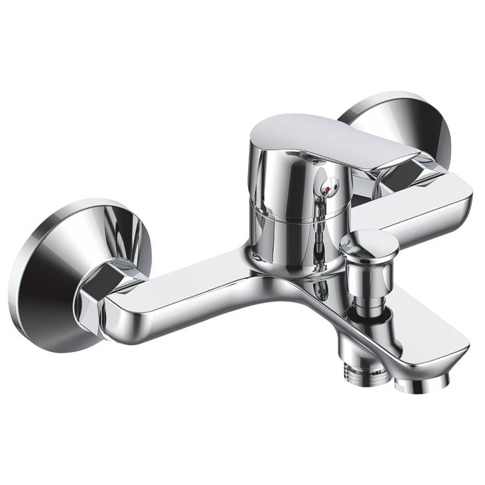 Single-lever bath mixer