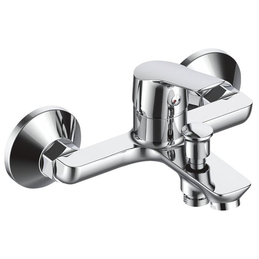 Single-lever bath mixer