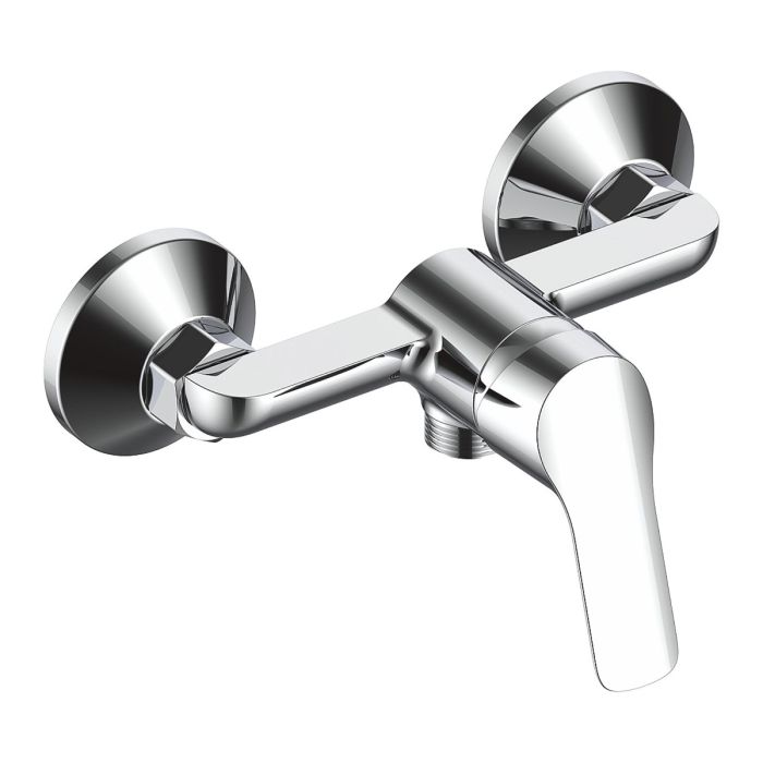 Single-lever shower faucet