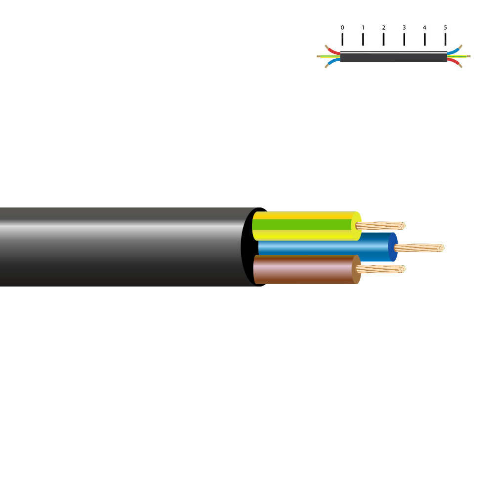 Cable acrilico