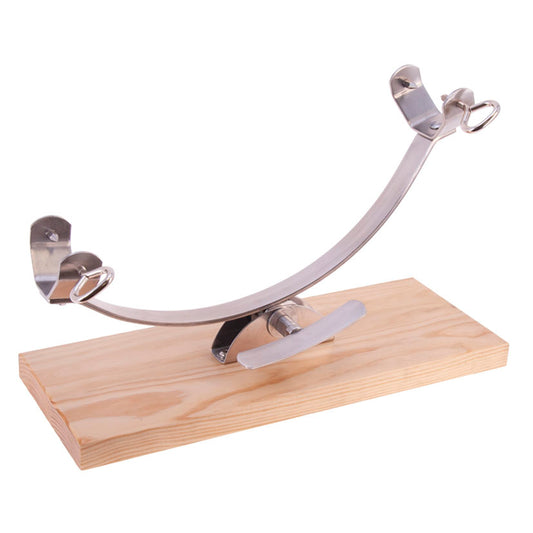 Stainless steel ham holder