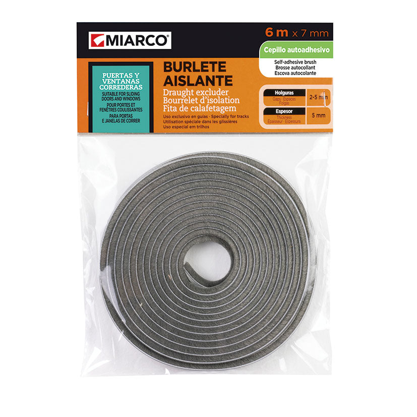 Brush weatherstrip