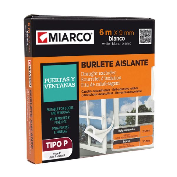 Burlete caucho