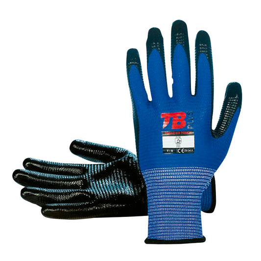 Poly/nitrile glove.