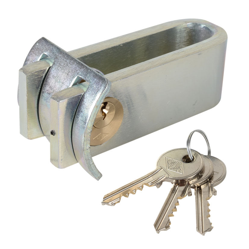 Padlock door