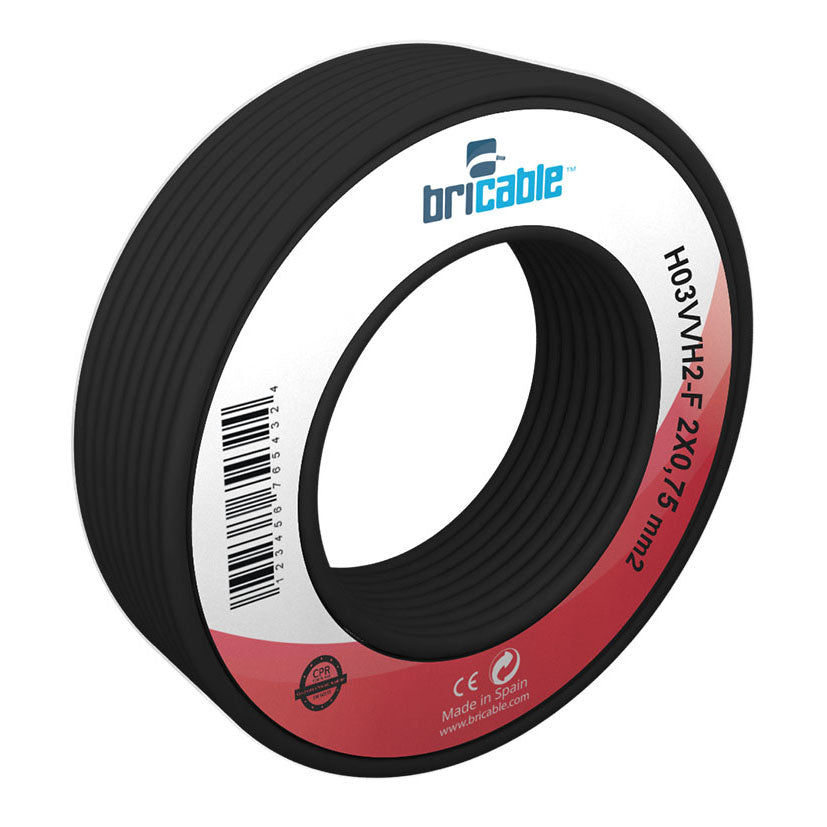 Cable, Electrical 2X0.75 Dia.