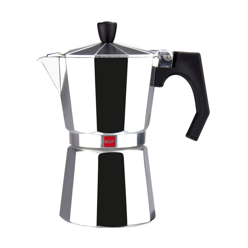 Aluminum coffee maker