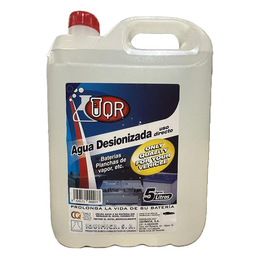 Deionized water