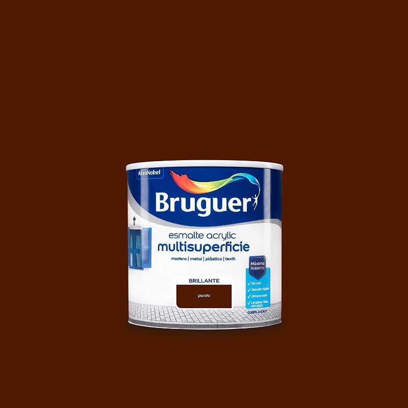 B.glossy acrylic.brown.250