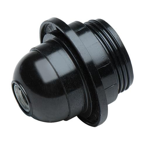 Black lamp holder